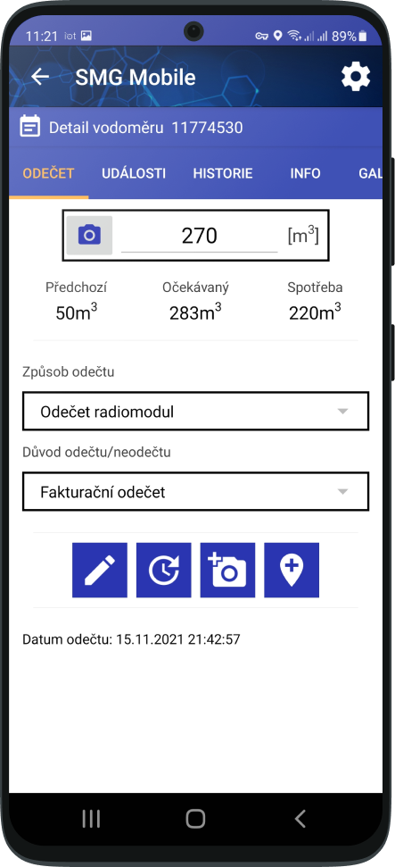 Pochůzkové odečty